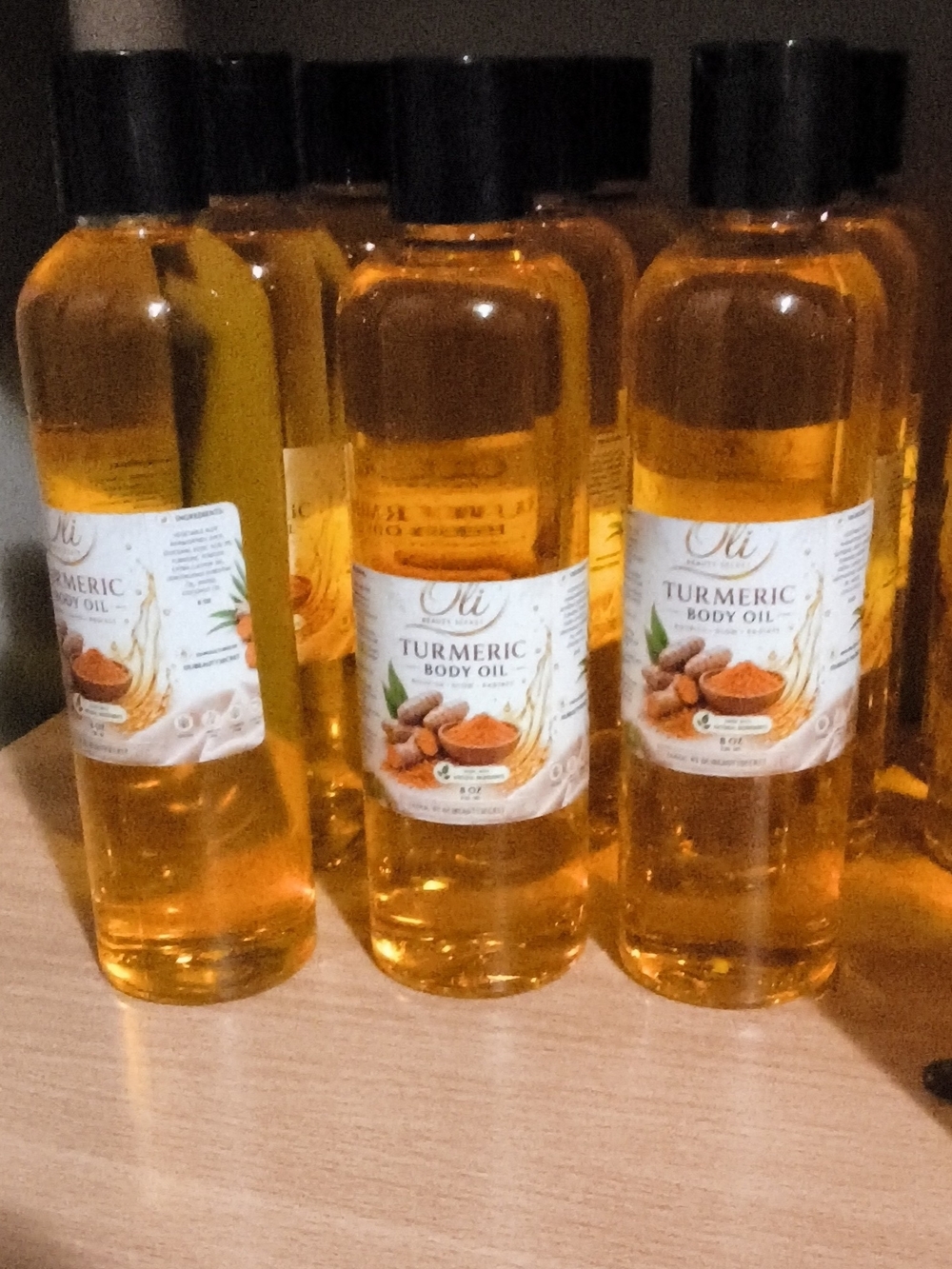 Turmeric Body Oil - Nourishing Golden Body Oil